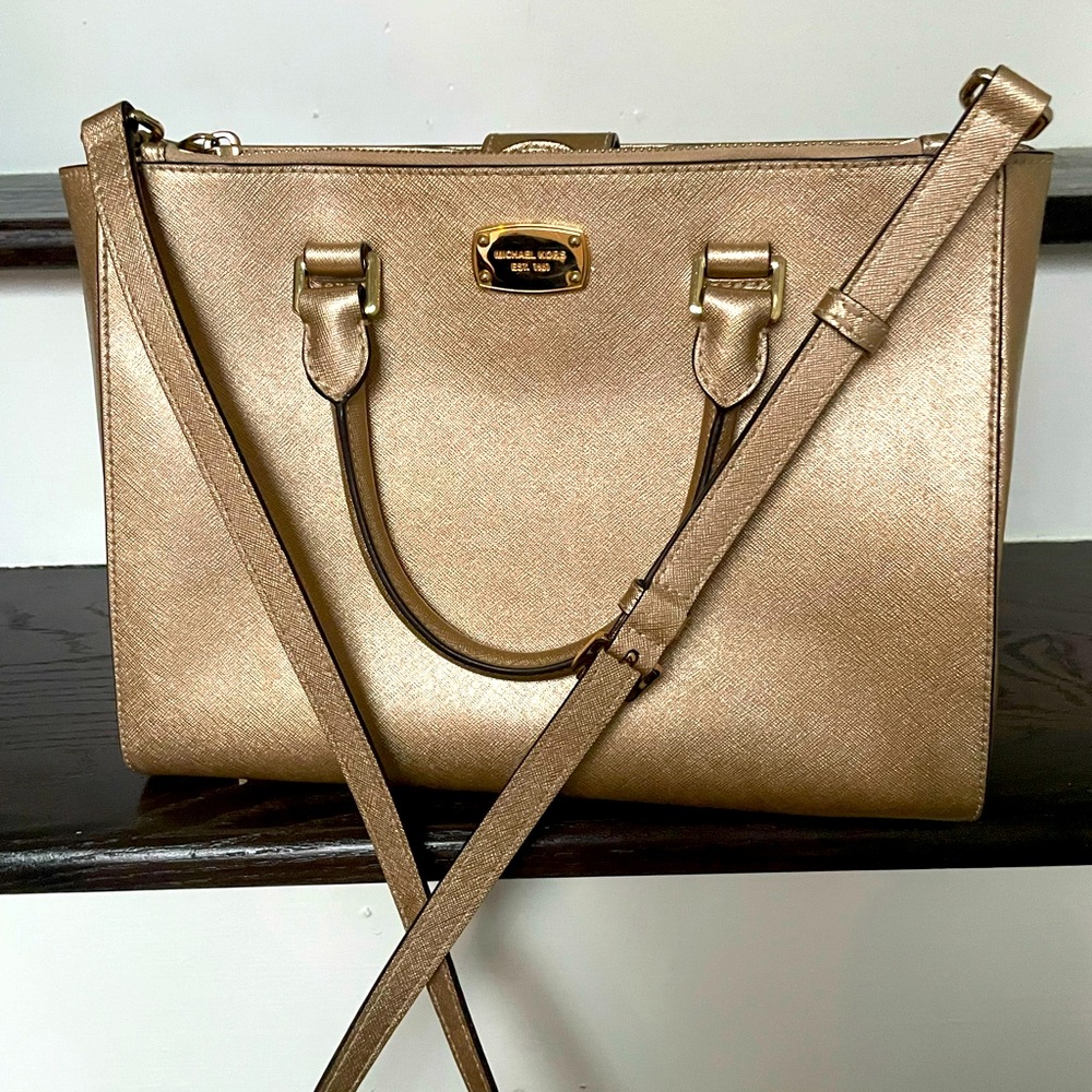Michael Kors Gold bag